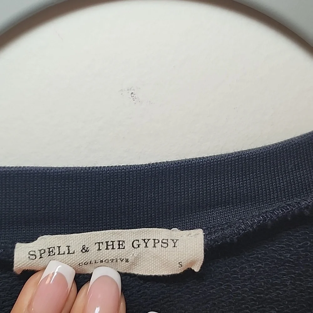 Spell Sweaters New Spell Designs Dancing Outlaw Organic Sweater Sz S